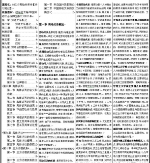 自考《03325劳动关系学》学习笔记【据程延园/中国劳动社会保障2005版】