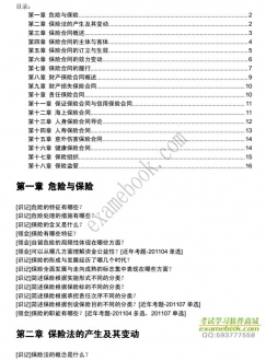 【购真题附赠/无需下单】自考《00258保险法学》大纲必考知识点提纲【据徐卫东/北大2010版】