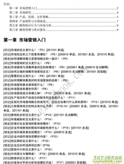 【购真题附赠/无需下单】自考《00890市场营销三》大纲必考知识点提纲【据吕一林/高教2006版】