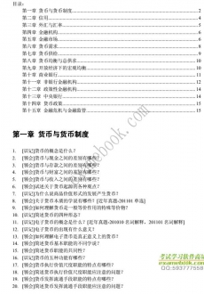 【购真题附赠/无需下单】自考《00066货币银行学》大纲必考知识点提纲【据陈雨露/中国财政经济2013版】