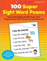 少儿英语系列：Sight Words高频词 用诗歌学习100个sight word（100页）