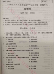 【必备】自考《02901病理学》历年真题及答案【更新至2024年10月题】