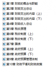 自考《00060财政学》自学辅导材料【据梅阳、外教研2012版】