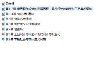 【购真题附赠/无需下单】四川自考《05424现代设计史》【助学课程】【据王受之/中国青年2002版】